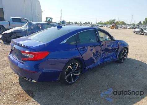 2018 Honda Accord Sport from USA, damaged, VIN 1HGCV1F33JA220199